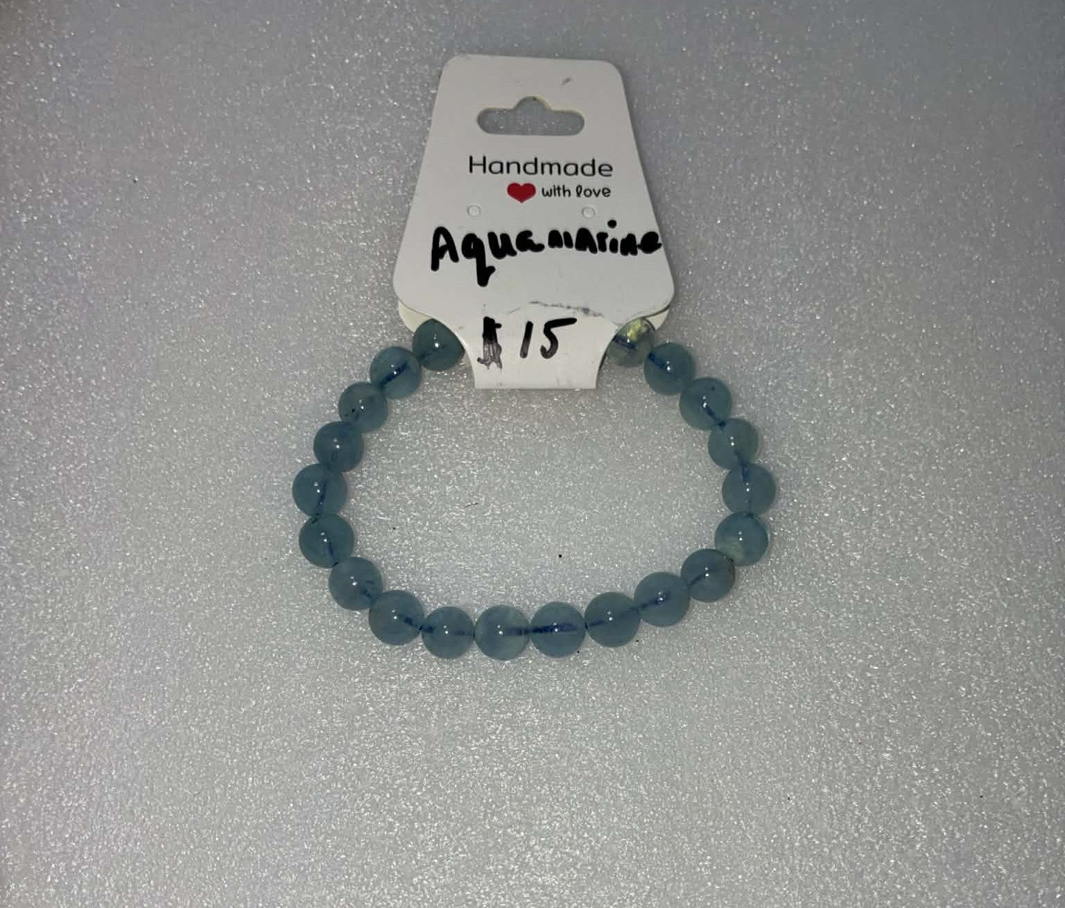 Aquamarine Bracelet 8mm