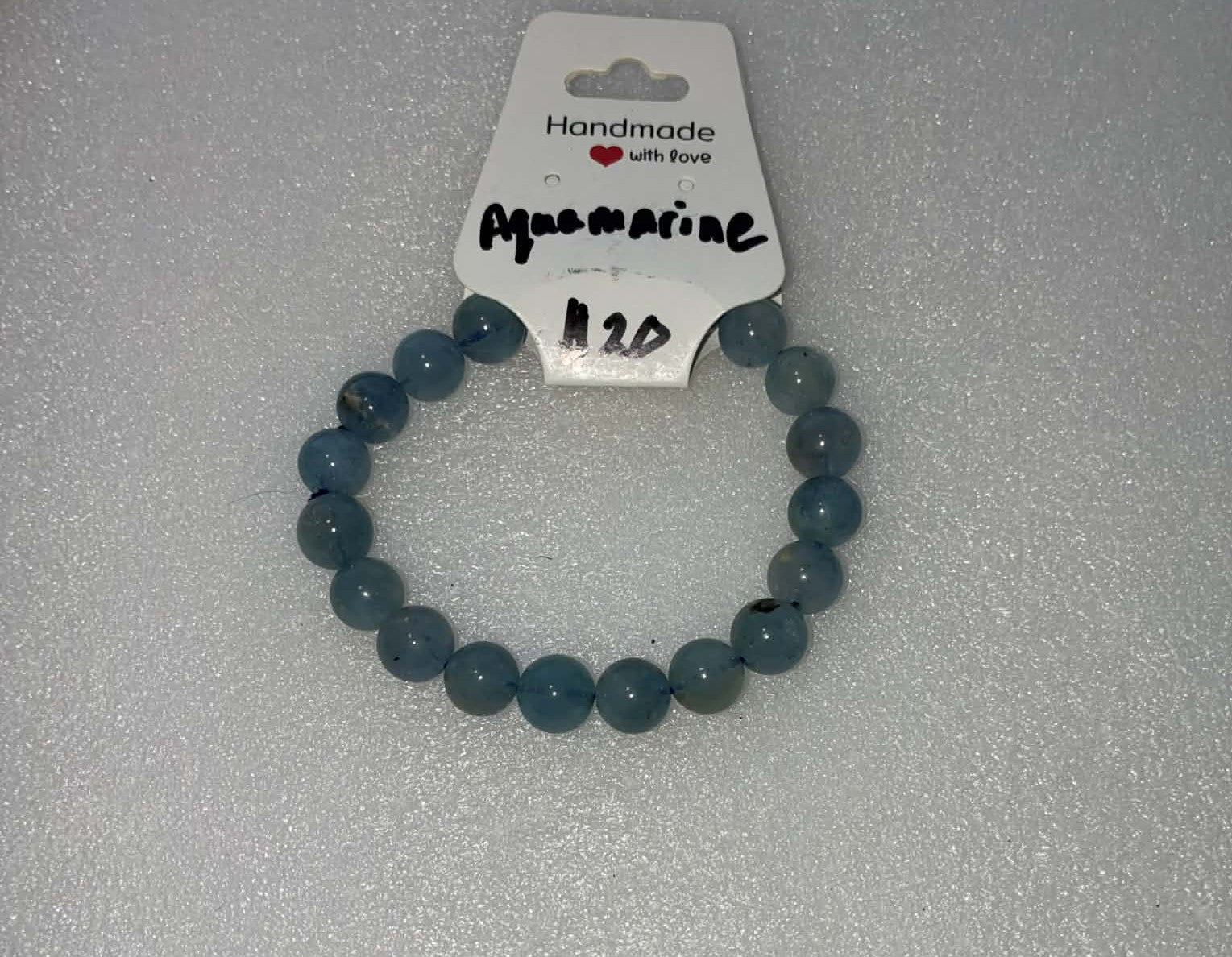 Aquamarine Bracelet 10mm