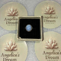 Blue Lace Agate Sterling Silver Adjustable RIng