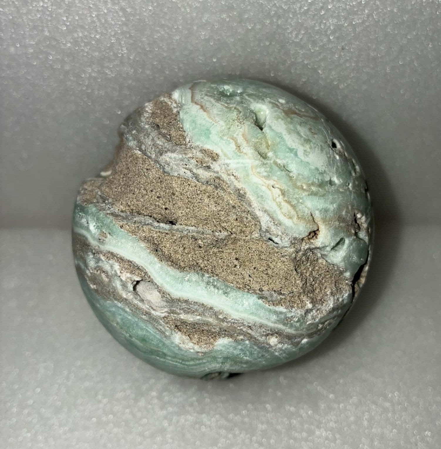 Hemimorphite Sphere