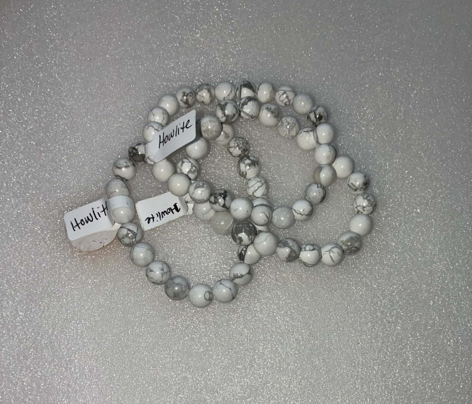 Howlite Bracelet 8mm
