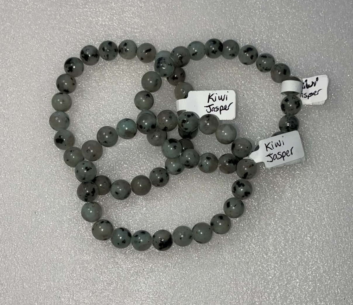 Kiwi Jasper Bracelet 8mm