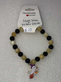 Lava stone and Calcite 8mm