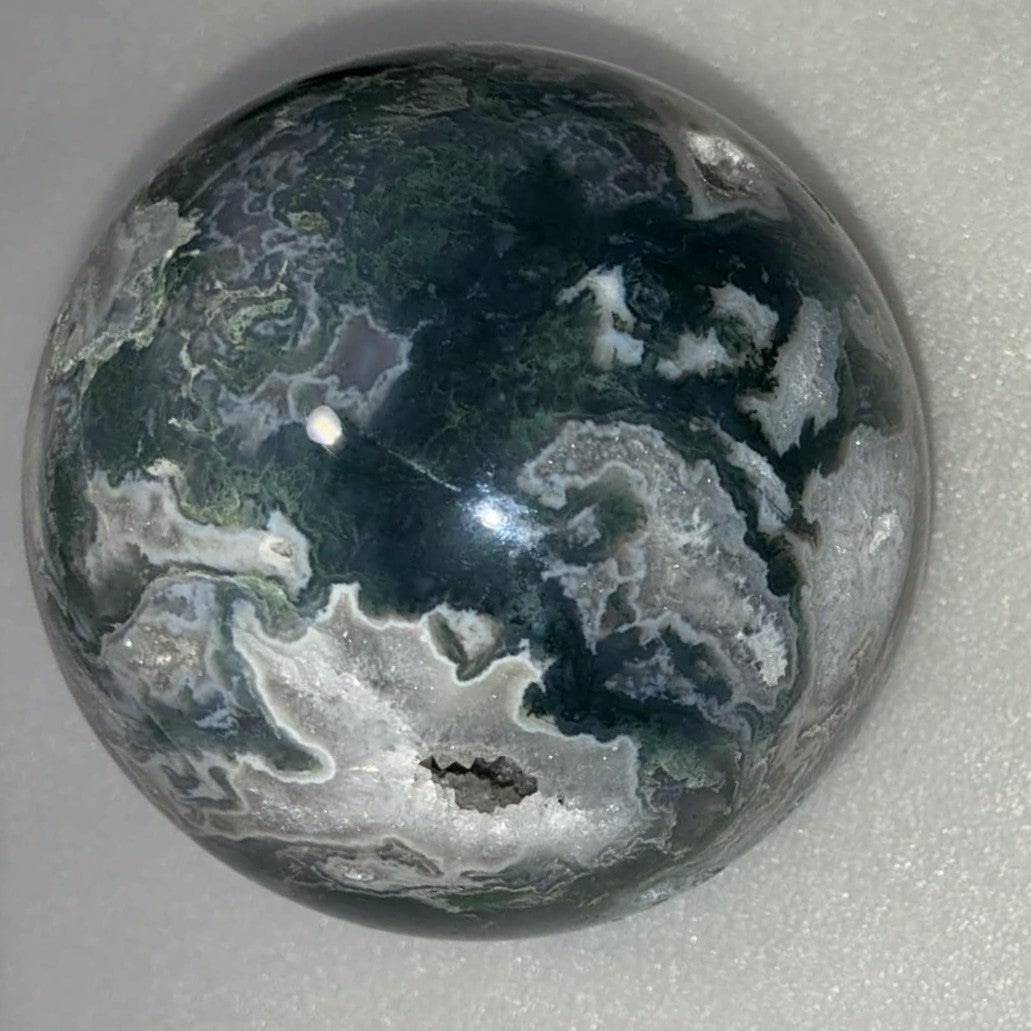 Moss Agate Sphere