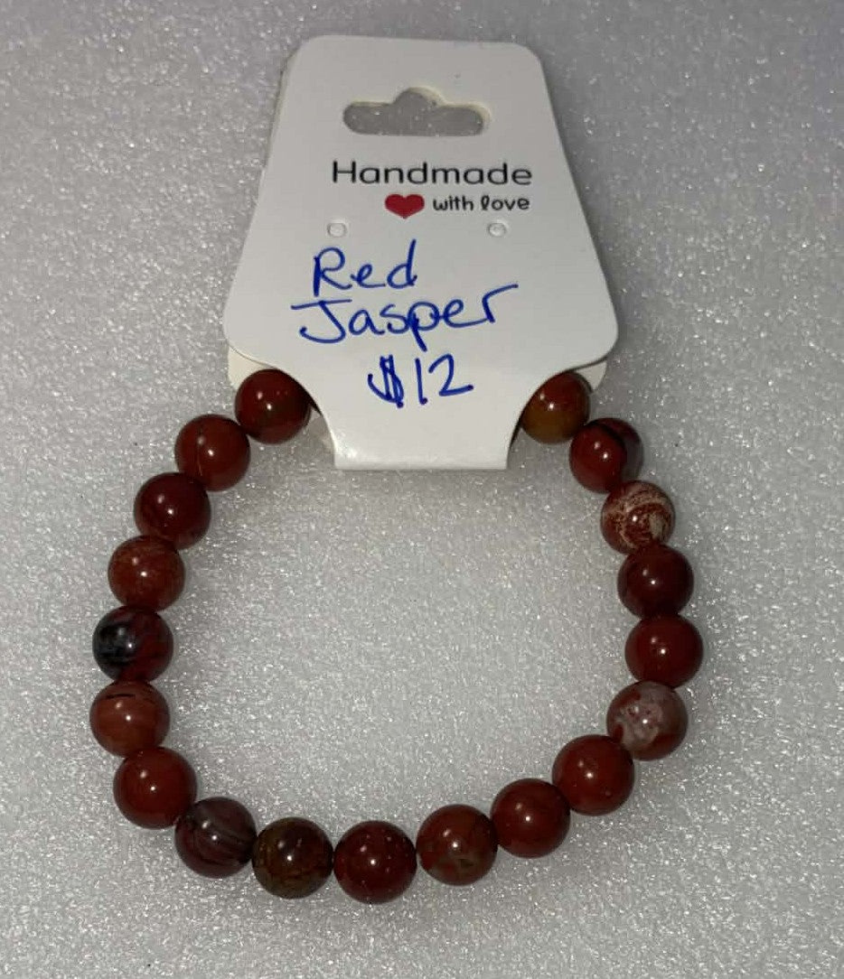 Red Jasper bracelet 8mm