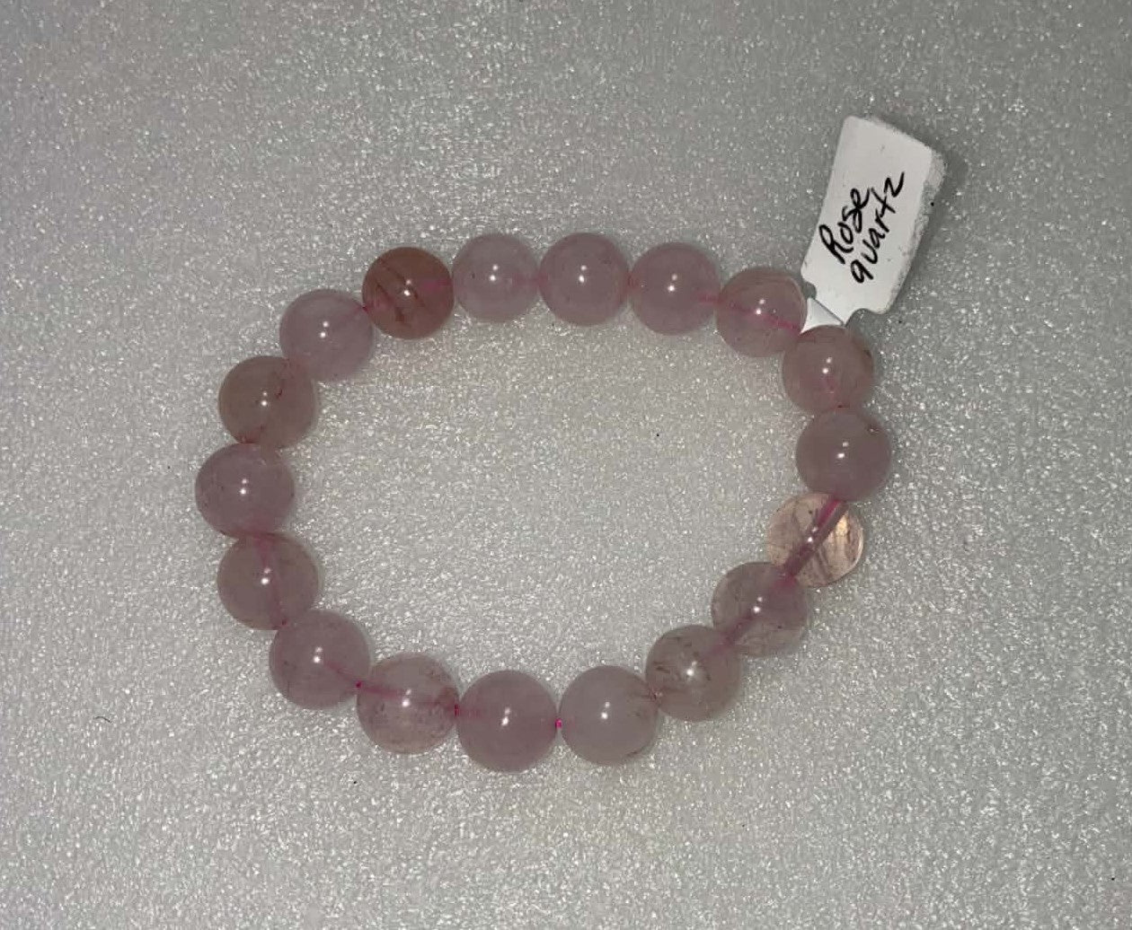 Rose Quartz Bracelet 10mm