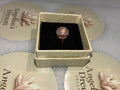 Rose Quartz Sterling Silver Adjustable Ring
