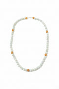 Jade 8mm beaded necklace