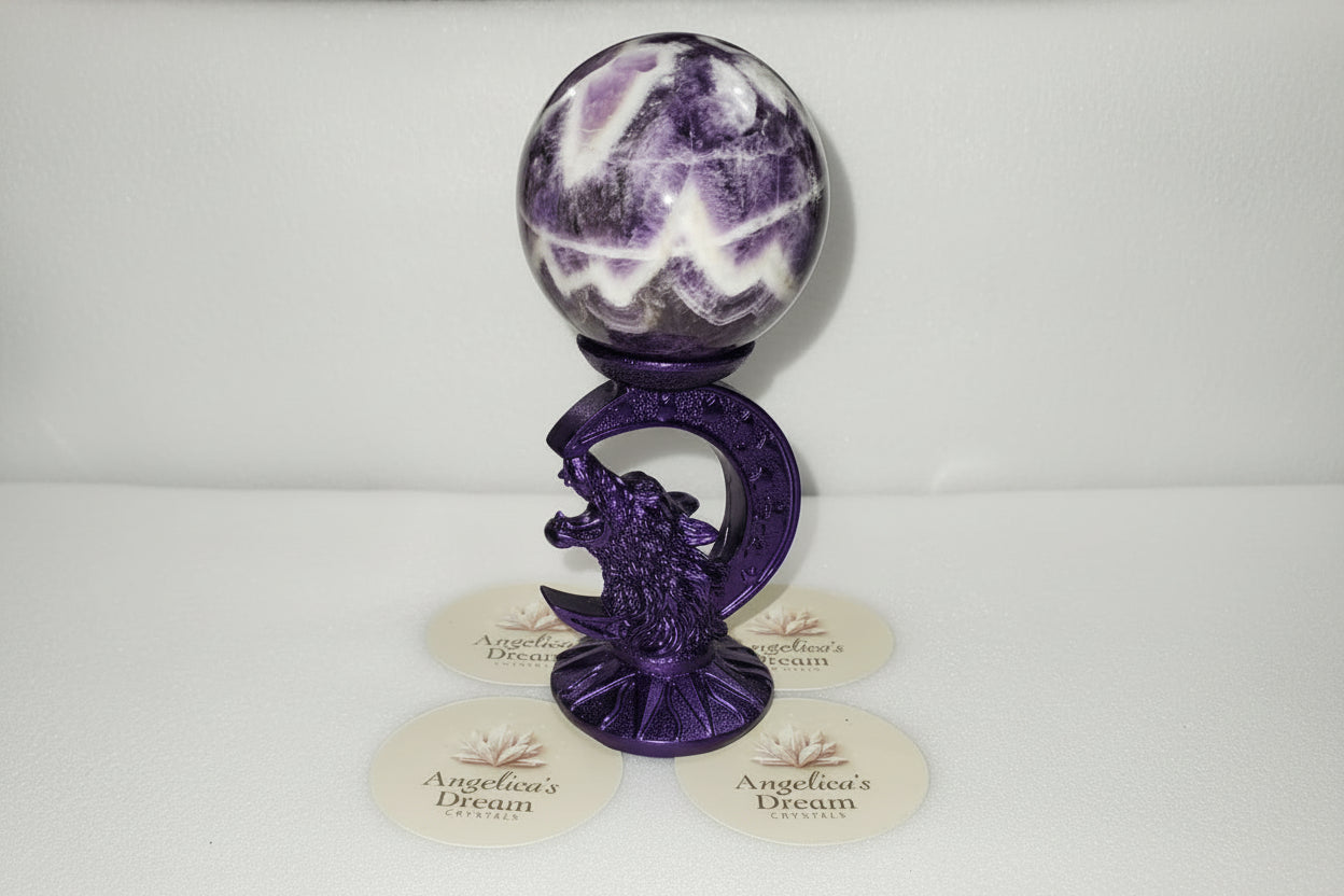 Sphere Holder Wolf