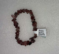 Strawberry Quartz Chipped Bracelet