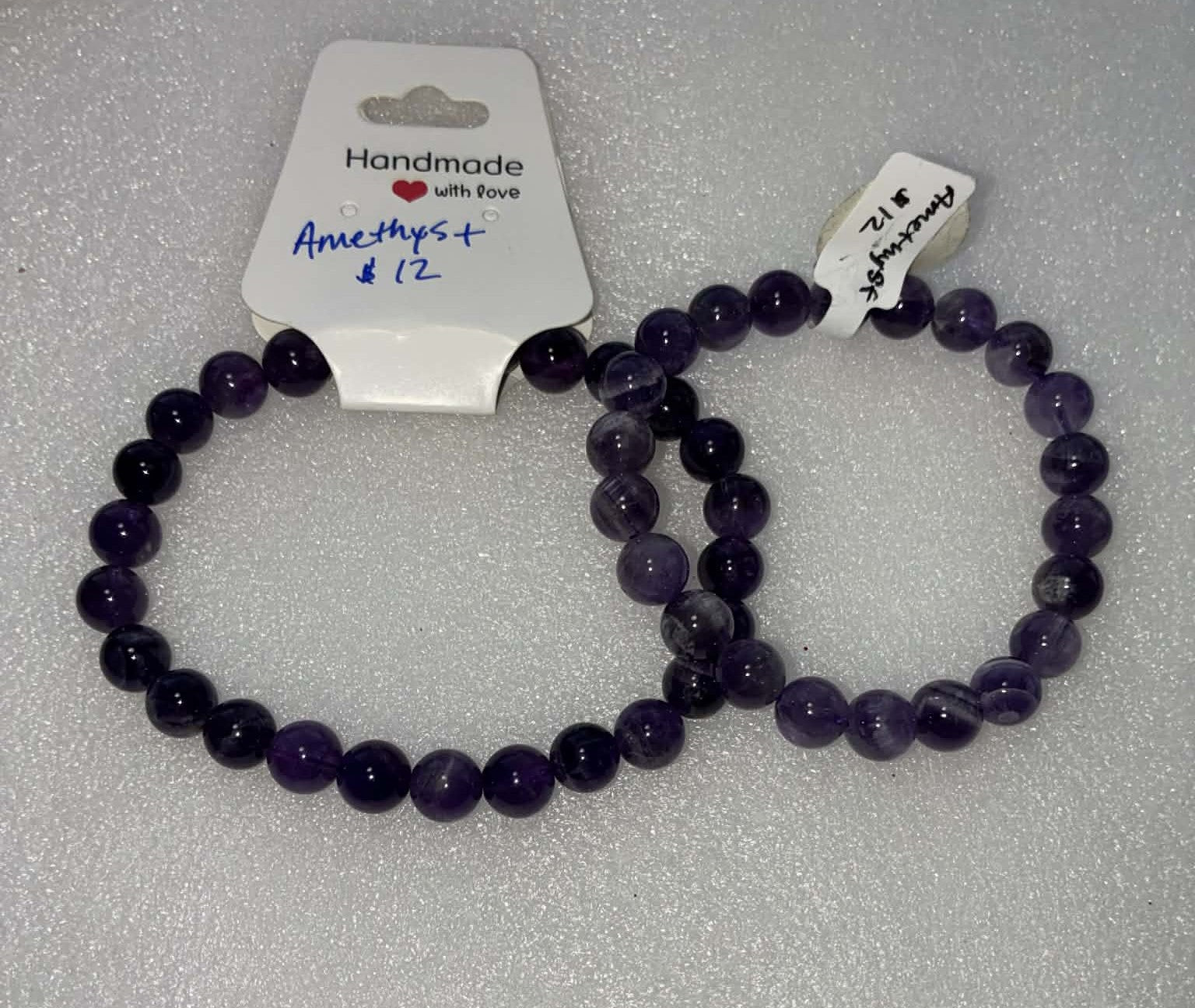 Amethyst Bracelet 6mm