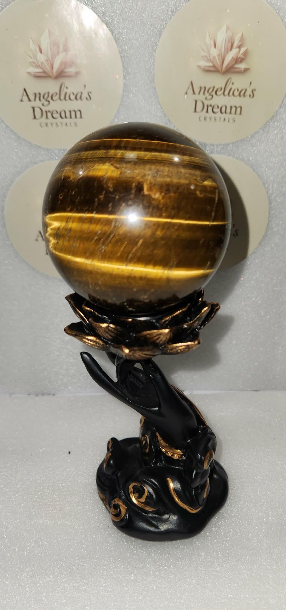 Sphere holder Flower hand