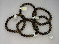 Tiger eye faceted bracelet 8mm