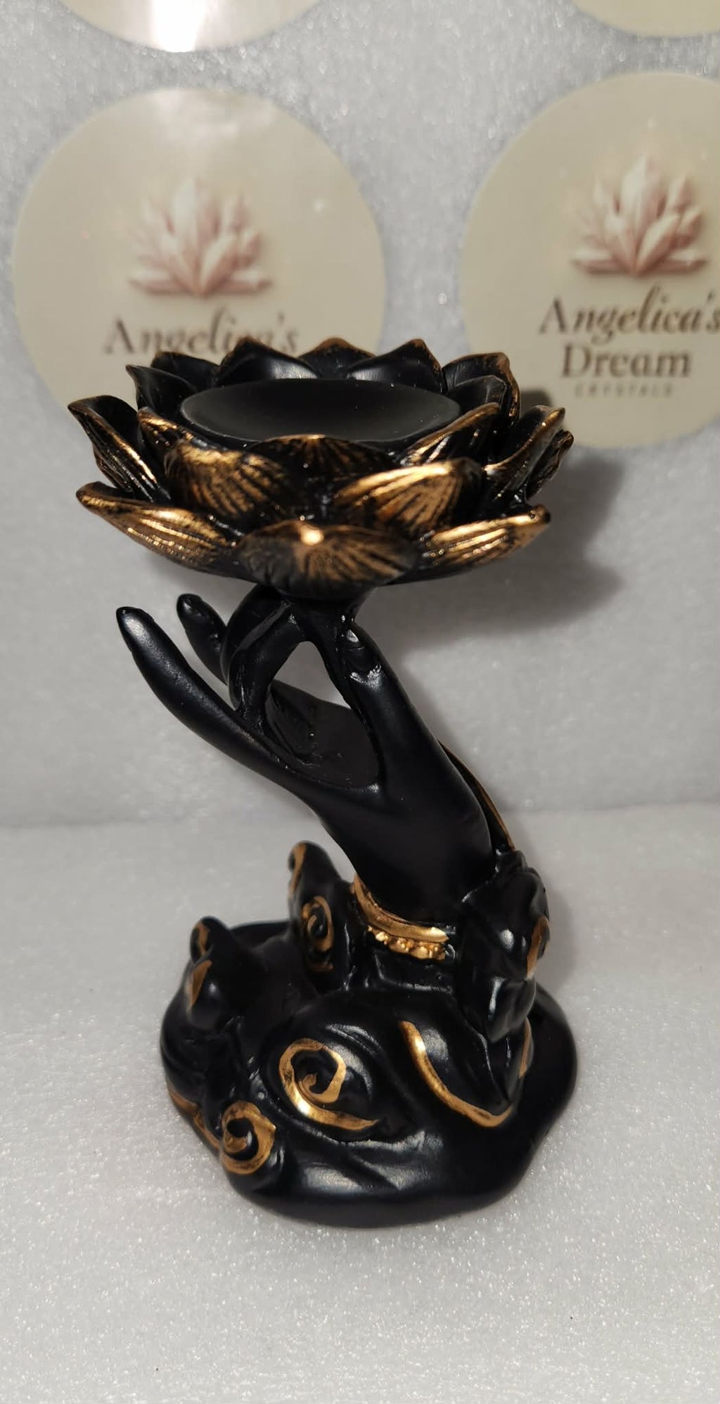 Sphere holder Flower hand