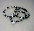 Orca Agate bracelet 8mm
