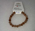 Peach moonstone Bracelet 8mm