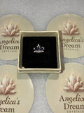 Iolite Sterling Silver Leaf adjustable Ring